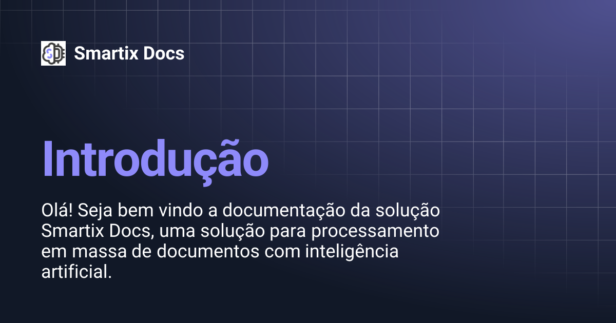 Introdução | Smartix Docs